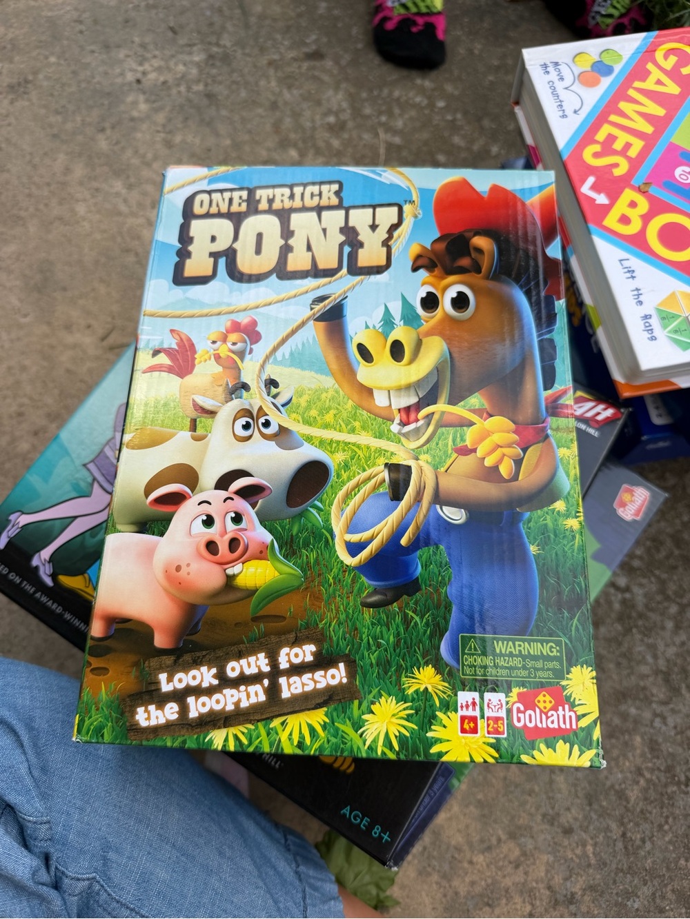 One Trick Pony Kids Game - Fun Green Box by